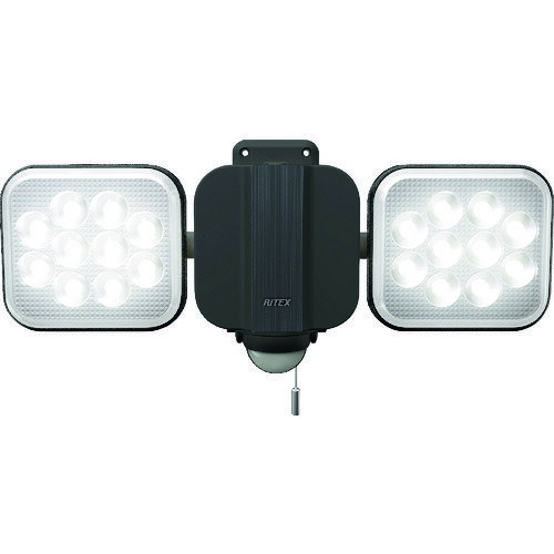 RITEX 14W2灯フリーアーム式LEDセンサーライト [LED-AC2028] LEDAC2028 販売単位：1 送料無料