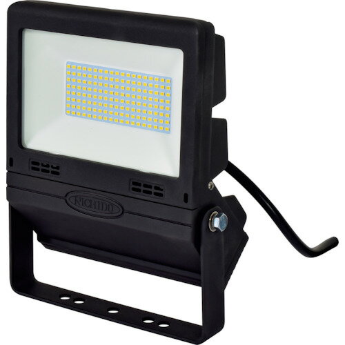 NICHIDO LED投光器 常設用フラットライト50W 黒 [LJS-FH50D-BK-50K] LJSFH50DBK50K 販売単位：1 送料無料