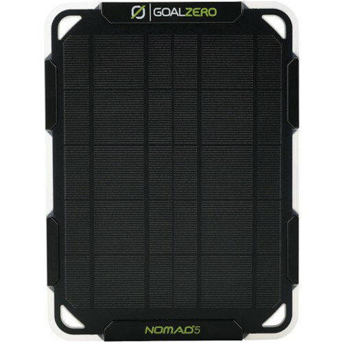 災害用ソーラーチャージャー GoalZero コンパクトソーラーパネル ノマド5 [11500] 11500 販売単位：1 送料無料