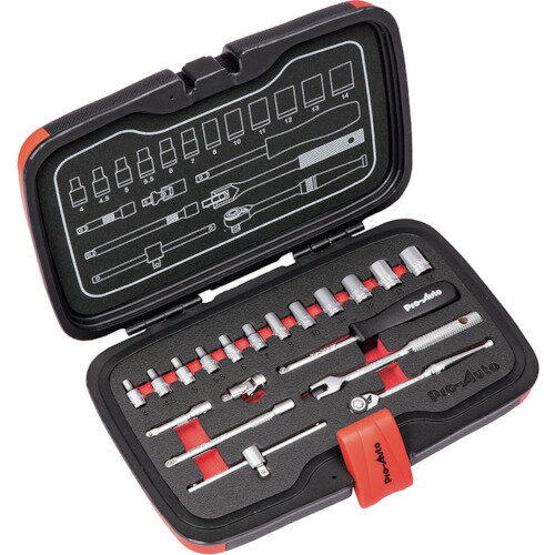 Pro-Auto 1/4DR.19PCåȥå [PA2019] PA2019 ñ̡1 ̵