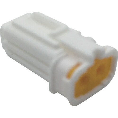 4550414245437｜256-4520 [PCE01A602N001 ] 1販売こちらの商品はメール便対応商品です。メール便対応数：25（※1回のご注文で対応数の合計が101以上だとメール便は対応できませんので予めご了承下さい。) 商品画像については実際の製品と異なる場合がございます。あくまでも商品のスペックをご確認の上ご注文をお願いいたします。※この商品は受注発注の商品です。その為メーカーに在庫がない場合がございます。その場合は大変申し訳ございませんがキャンセルとさせて頂きます。予めご了承下さい。256-4520特長4.5mmピッチの防水コネクタです。コネクタに内蔵したワイヤーシールに端子を押し込み、簡単に防水性を確保しています。小分けパックで少量購入が可能です。F端子用途風呂の電化製品、トイレ洗浄器、給湯機器、屋外モーターに。仕様色：白極数：2長さ(mm)：23.55幅(mm)：13高さ(mm)：10.1絶縁被覆外径(mm)：φ1.7〜2.30保護等級：IP67使用温度範囲(℃)：-40〜+105定格電流(A)：3ボディ色：白ゴム色：黄適用電線(AWG)：AWG16〜22適合電線(銅線)単線(mm)：0.3〜1.25mm2仕様2保護等級：IP67許容電圧：300V許容電流：9A質量18.200G原産国日本JANコード4550414245437「ルーペスタジオ」では、拡大鏡(虫眼鏡/ルーペ)、双眼鏡、単眼鏡、望遠鏡などのレンズ製品を主に取り扱っております。工具製品は常には在庫しておらずお取りよせとなります。ご了承下さい。コネクタ コネクタTRUSCO 防水コネクタ ソケットハウジング 関連商品へ