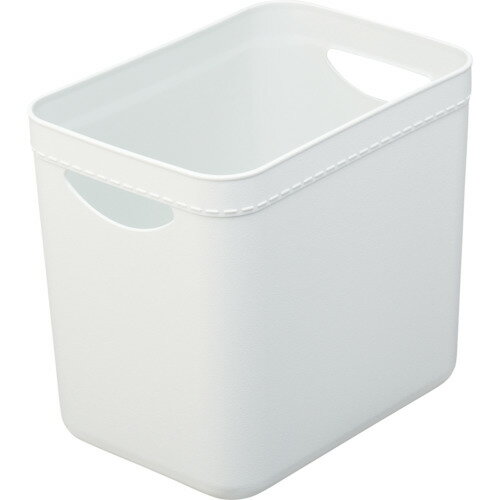 TENMA やわらか収納ケース ハーフ深 ホワイト [110013224] 110013224 販売単位：1