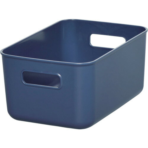 ヒマラヤ化学 1386 やわらかBOX/スリム浅型 ネイビー 179×259×120 [138648] 138648 販売単位：1