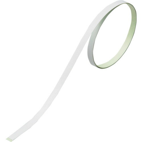 緑十字 ヘルメット用ラインテープ 白 HLM-A(S小) 5mm幅×700mm 10本組 [235407] 235407 販売単位：1