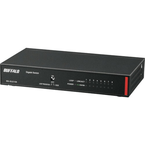 4981254051436｜382-2049 [BSGU2108 ] 1販売商品画像については実際の製品と異なる場合がございます。あくまでも商品のスペックをご確認の上ご注文をお願いいたします。※この商品は受注発注の商品です。その為メーカーに在庫がない場合がございます。その場合は大変申し訳ございませんがキャンセルとさせて頂きます。予めご了承下さい。382-2049特長ビジネス利用で求められる、品質・機能を搭載した長期保証モデル 安定したネットワーク可動を実現、高信頼設計です。 電波漏洩を防止します。法人様向け専用サポート窓口 動作保証温度50度 最長5年保証 安定したネットワークの構築を実現 ループを検知し該当ポートを無効化 アイドリングストップモードでデータが流れていないときの電力も削減 盗難から守るセキュリティースロットを搭載 仕様縦(mm)：102横(mm)：180コネクタ：RJ-45動作温度範囲(℃)：0〜5010/100/1000BaseT(X)(ポート数)：8幅(mm)：180奥行(mm)：102高さ(mm)：30質量480.000G原産国中国JANコード4981254051436「ルーペスタジオ」では、拡大鏡(虫眼鏡/ルーペ)、双眼鏡、単眼鏡、望遠鏡などのレンズ製品を主に取り扱っております。工具製品は常には在庫しておらずお取りよせとなります。ご了承下さい。通信機器 ネットワークスイッチBUFFALO 法人向け Giga対応 関連商品へ