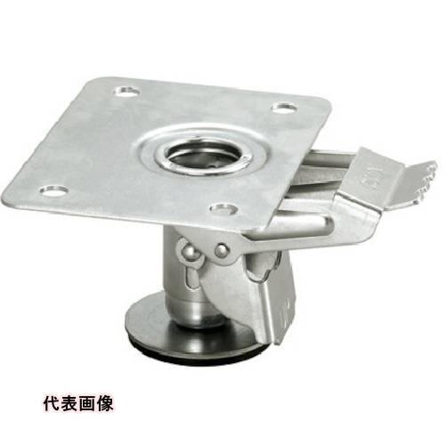 4580322261496｜809-3450 [ELOCK100H130] 1販売商品画像については実際の製品と異なる場合がございます。あくまでも商品のスペックをご確認の上ご注文をお願いいたします。※この商品は受注発注の商品です。その為メーカーに在庫がない場合がございます。その場合は大変申し訳ございませんがキャンセルとさせて頂きます。予めご了承下さい。809-3450特長ワンタッチの簡単なペダル操作で台車を固定することができます。内蔵スプリングの動きによって床面を押しつけてロックします。用途台車を固定したい場合に。仕様適正取付高さ(mm)：130最低高(mm)：117最高高さ(mm)：135ストローク(mm)：18取付座A(mm)：120取付座B(mm)：120取付ピッチX(mm)：85〜100取付ピッチY(mm)：85〜100取付穴径(mm)：11床面からの寸法(mm)：130高さ(mm)：135パット径(mm)：75DOWN高さ(mm)：135UP高さ(mm)：115穴径(mm)：11推奨車輪径(mm)：100仕様2プレート式材質_仕上金具：スチール金具表面処理：三価ユニクロ仕上質量1.230KG原産国日本JANコード4580322261496「ルーペスタジオ」では、拡大鏡(虫眼鏡/ルーペ)、双眼鏡、単眼鏡、望遠鏡などのレンズ製品を主に取り扱っております。工具製品は常には在庫しておらずお取りよせとなります。ご了承下さい。キャスター用品 ストッパーユーエイ ユーエイロック 関連商品へ