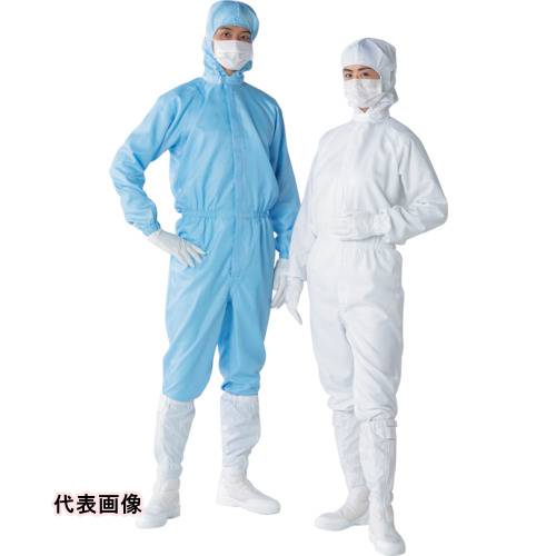 TriApex フード一体クリーンスーツ FL1403 ブルー L [FL1403-02-L] FL140302L 販売単位：1 送料無料