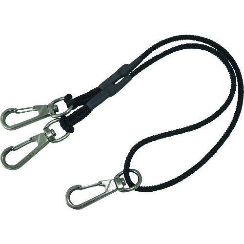 フジ矢 2丁掛けセーフティコード(3kgタイプ・ブラック) [FSC-3SW-BK] FSC3SWBK 販売単位：1