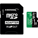 4984279830444｜3647186 [HDMCSDX128GA2V30PRO ] 1販売 商品画像については実際の製品と異なる場合がございます。あくまでも商品のスペックをご確認の上ご注文をお願いいたします。※この商品は受注発注の商品です。その為メーカーに在庫がない場合がございます。その場合は大変申し訳ございませんがキャンセルとさせて頂きます。予めご了承下さい。3647186特長読み込み速度最大170MB／秒、書き込み速度最大100MB／秒に対応した超高速転送のmicroSDXCカードです。仕様容量(GB)：128仕様2CLASS10 UHS-I Speed class3読み込みIOPS:4000IOPS以上書き込みIOPS:2000IOPS以上質量1.000G原産国中国JANコード4984279830444「ルーペスタジオ」では、拡大鏡(虫眼鏡/ルーペ)、双眼鏡、単眼鏡、望遠鏡などのレンズ製品を主に取り扱っております。工具製品は常には在庫しておらずお取りよせとなります。ご了承下さい。メモリ SDカードハイディスク 超高速R170シリーズmicroSDXCカード 関連商品へ