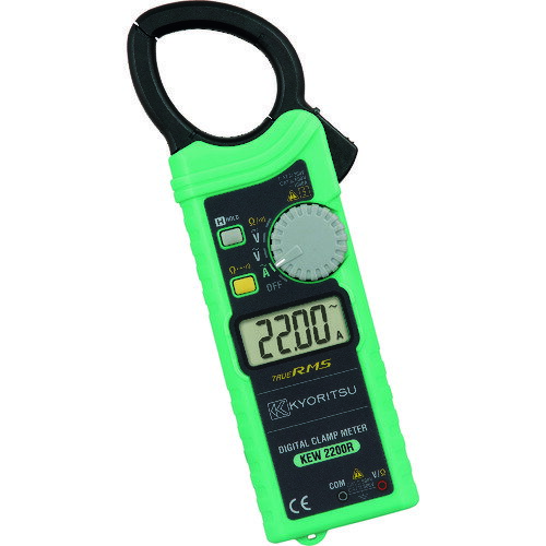 KYORITSU 交流電流測定用クランプメータ(RMS) [KEW2200R] KEW2200R 販売単位：1 送料無料