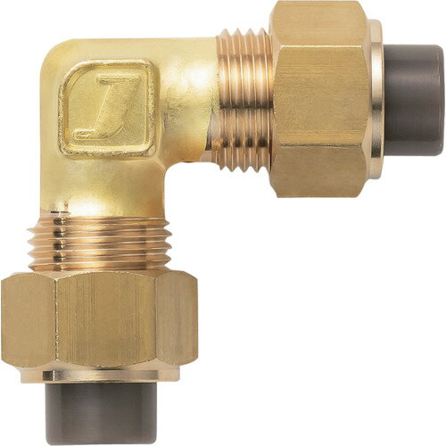 潤工社 黄銅製継手(ミリ系列) ユニオンエルボ 8×6mm [PLU-8X6-BS] PLU8X6BS 販売単...