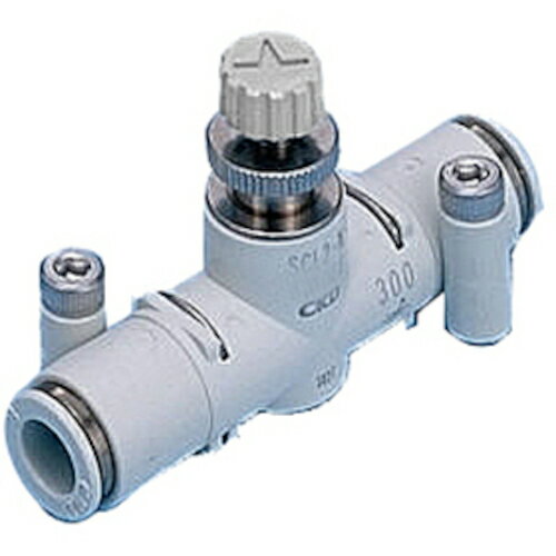 CKD スピードコントローラ インラインタイプ ワンタッチ継手付 [SCL2-08-H88] SCL208H88 販売単位：1