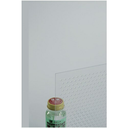 塩ビ板 光 エンビパンチング透明 1×300×450mm [EB4335-1] 販売単位：1
