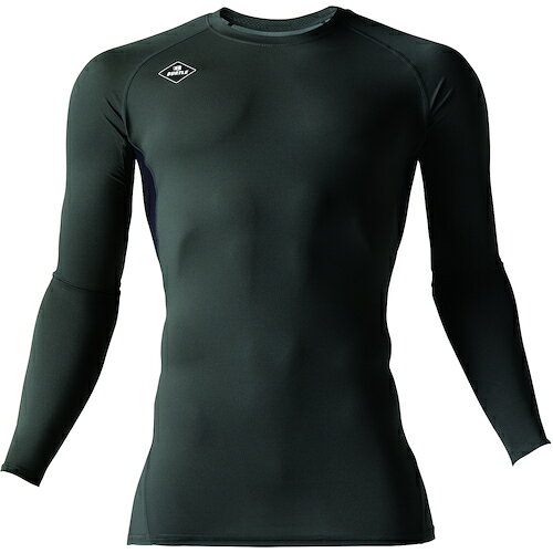BURTLE 長袖エアーフィット 4070-68-L ミルスグレー  407068L 販売単位：1