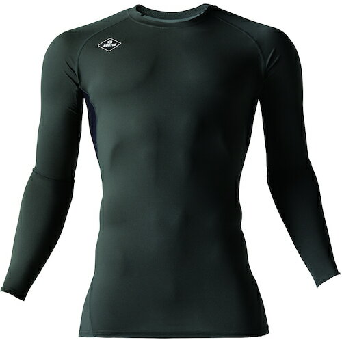 BURTLE 長袖エアーフィット 4070-68-XL ミルスグレー  407068XL 販売単位：1