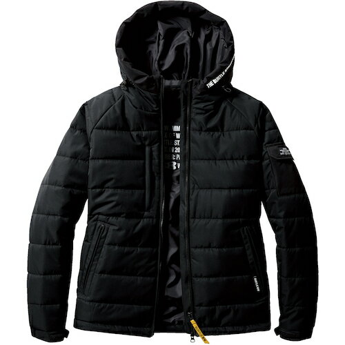 バ-トル 防寒フーディジャケット 5030-35-XXL ブラック 5030-35-XXL 503035XXL 販売単位：1 送料無料