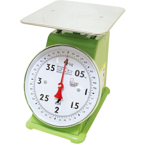 4960910700840｜816-3968 [70084] 1販売商品画像については実際の製品と異なる場合がございます。あくまでも商品のスペックをご確認の上ご注文をお願いいたします。※この商品は受注発注の商品です。その為メーカーに在庫がない場合がございます。その場合は大変申し訳ございませんがキャンセルとさせて頂きます。予めご了承下さい。816-3968特長くっきり見やすい目盛で読み取り易いはかりです。頑丈設計です。取引・証明用です。用途物品・農作物・水産物など重量の計量に。仕様秤量(kg)：3最小表示(kg)：0.01最小表示(g)：10載皿寸法(mm)：220×210幅(mm)：220奥行(mm)：270高さ(mm)：270使用範囲：200g〜4kg規格：国家検定品　取引証明用仕様2検定付で取引、証明に使用できます。種類：ばね式指示はかり 基準適合証印付精度等級：四級材質_仕上計量皿：ステンレス調節つまみ・前面カバー：スチロール質量3400.000G注意取引証明に使用される方は2年毎に定期検査を受ける事が計量法で定められています。原産国中国JANコード4960910700840「ルーペスタジオ」では、拡大鏡(虫眼鏡/ルーペ)、双眼鏡、単眼鏡、望遠鏡などのレンズ製品を主に取り扱っております。工具製品は常には在庫しておらずお取りよせとなります。ご了承下さい。はかり 自動はかりシンワ 上皿自動秤 関連商品へ