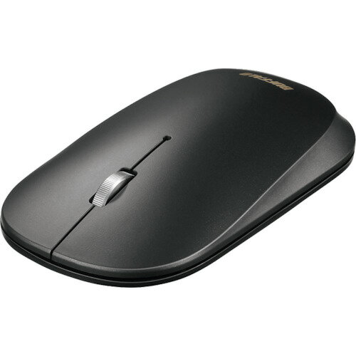 BUFFALO 薄型 3ボタン Bluetooth BlueLEDマウス ノーマル ブラック [BSMBB330NBK] BSMBB330NBK 販売単位：1 送料無料