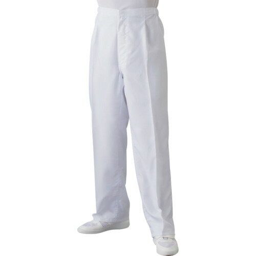 TriApex クリーンスーツ男子パンツ FH304A L ホワイト [FH304A-01-L] 販売単位：1 送料無料