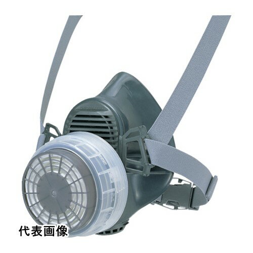 シゲマツ 直結式小型防毒マスク GM70D(M/L) [GM70D(M/L)] GM70DML 販売単位：1 送料無料
