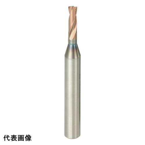 三菱 MFE小径サイズ 座ぐり加工用 超硬ソリッドドリル 2D 外部給油形0.75mm DP102A [MFE0075X02S030 DP102A] MFE0075X02S030 販売単位：1 送料無料