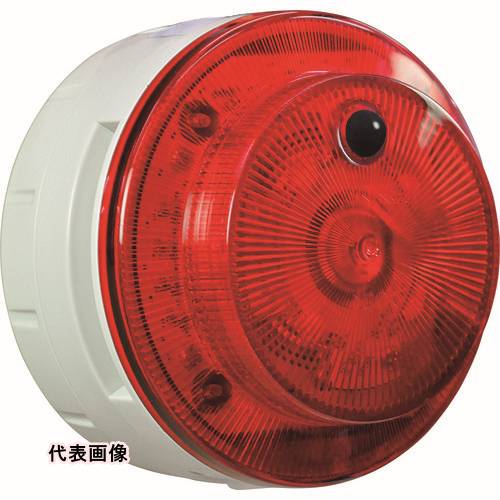 NIKKEI LED回転警報機 ニコUFOmyubo 電池式 人感センサー 赤 道路工事 [VK10M-B04JR-DK] VK10MB04JRDK 販売単位：1 送料無料 loupe-studio-11296370 ルーペスタジオ パッケージ画像