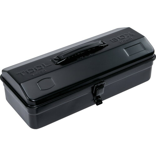 4550414384419｜401-7341 [Y280MBK ] 1販売商品画像については実際の製品と異なる場合がございます。あくまでも商品のスペックをご確認の上ご注文をお願いいたします。※この商品は受注発注の商品です。その為メーカーに在庫がない場合がございます。その場合は大変申し訳ございませんがキャンセルとさせて頂きます。予めご了承下さい。401-7341特長ハードな使用に耐える頑丈なプレス一体型です。内部で工具が盛り上ってもフタが凸状になっているのでらくらくフタが閉まる便利な設計です。仕様色：つや消しブラック外形寸法(mm)間口：304外形寸法(mm)奥行：164外形寸法(mm)高さ：123.0有効内寸(mm)間口：276有効内寸(mm)奥行：136有効内寸(mm)高さ：70南京錠(別売)：取付可(φ4mm)中皿：なし仕様225mm南京錠取付可能(別売)材質_仕上本体：スチール質量1.100KG注意中皿は、ついていません。原産国日本JANコード4550414384419「ルーペスタジオ」では、拡大鏡(虫眼鏡/ルーペ)、双眼鏡、単眼鏡、望遠鏡などのレンズ製品を主に取り扱っております。工具製品は常には在庫しておらずお取りよせとなります。ご了承下さい。スチール製工具箱 スチール製工具箱TRUSCO 山型工具箱 関連商品へ