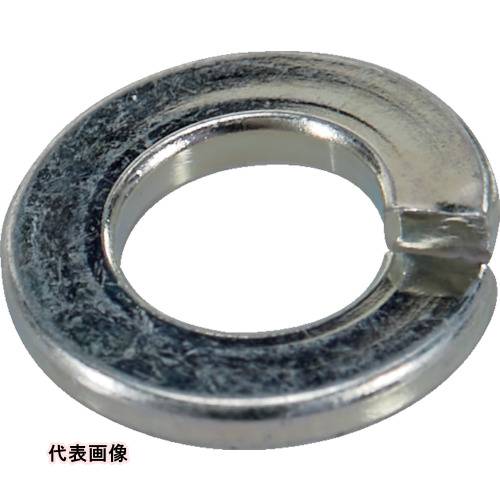 Rakuten - TRUSCO トラスコ中山 スプリングワッシャー 三価白 M10 10本入 少量パック [Y821-0010] Y8210010 販売単位：1