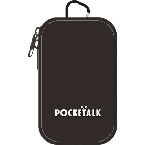 ソースネクスト POCKETALK (ポケトーク) S Plus 専用ポーチ(ブラック) PTSP-PBK [0...