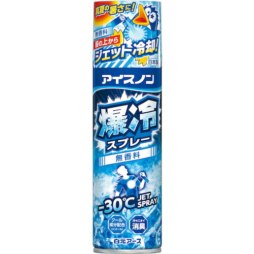 アイスノン アイスノン爆冷スプレー 無香料 大容量 [02504-0] 025040 販売単位：1(4)