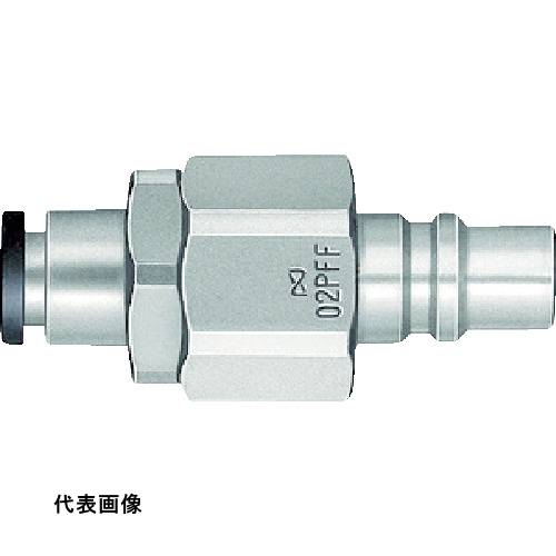 日東 スーパーカプラ チューブフィッター付適合チューブ外径(mm)8(51356) [02PC-8 STEEL NBR] 02PC8STEELNBR 販売単位：1