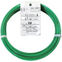 ダイドーハント カラーワイヤー 緑 #10(3.2mm)x10m  10155856 販売単位：1