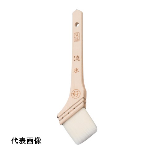 好川産業 白ナイロン刷毛 流水 24mm [12452] 12452 販売単位：1