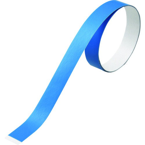 緑十字 ヘルメット用ラインテープ 青 HLM-F(大) 15幅×700mm 10本組 無反射タイプ [235112] 販売単位：1