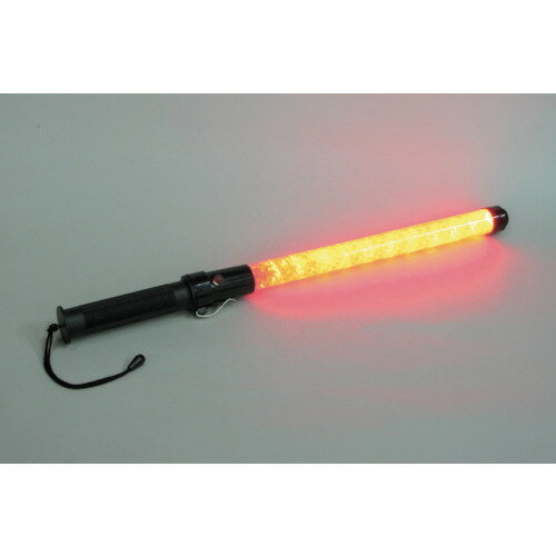 緑十字 ホイッスル付き合図灯 YDT-1000 赤 全長550mm [325014] 325014 販売単位：1