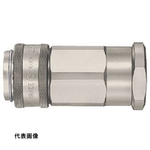 日東 350カプラ相手側取付サイズR1/4(02348) [350-2S STEEL FKM] 3502SSTEELFKM 販売単位：1 送料無料