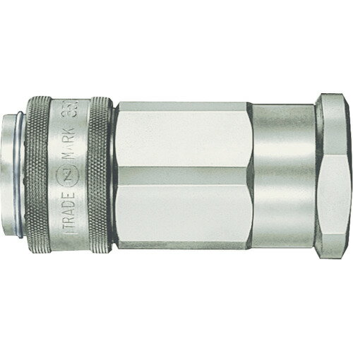 日東 350カプラ相手側取付サイズR3/8(01137) [350-3S STEEL FKM] 3503SSTEELFKM 販売単位：1 送料無料