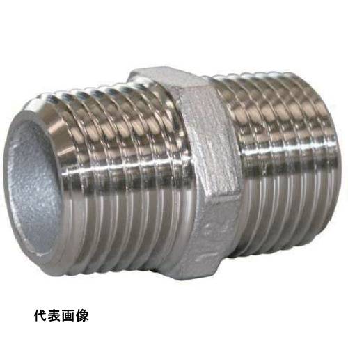 4582110443503｜812-8087 [50SUS6N] 1個販売システム上、送料無料と表記されていても、沖縄県・離島宛、大型商品は追加料金をいただく場合があります。別途費用が発生する場合、システムの都合上ご購入時の自動配信メールには追加料金が含まれておりません。当店でご注文内容を確認し、別途メールにてご請求金額を連絡致します。商品画像については実際の製品と異なる場合がございます。あくまでも商品のスペックをご確認の上ご注文をお願いいたします。※この商品は受注発注の商品です。その為メーカーに在庫がない場合がございます。その場合は大変申し訳ございませんがキャンセルとさせて頂きます。予めご了承下さい。812-8087仕様呼び径A：50呼び径B：2二面幅B(mm)：14L(mm)：66D(mm)：63最高許容圧力(MPa)：1.0MPa使用温度範囲(℃)：300℃以下の蒸気・空気・ガス・油適合流体：水・油・ガス材質_仕上ステンレス(SCS13A)質量418.000G原産国中国JANコード4582110443503「ルーペスタジオ」では、拡大鏡(虫眼鏡/ルーペ)、双眼鏡、単眼鏡、望遠鏡などのレンズ製品を主に取り扱っております。工具製品は常には在庫しておらずお取りよせとなります。ご了承下さい。ねじ込み管継手 ねじ込み管継手（ニップル）TBC ステンレス 関連商品へ