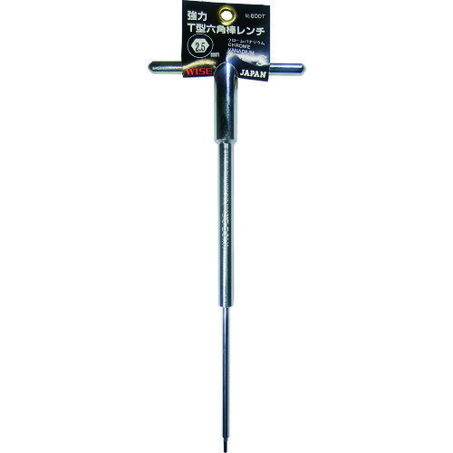 WISE T型六角棒レンチ 2.5×240 [600T-25] 販売単位：1