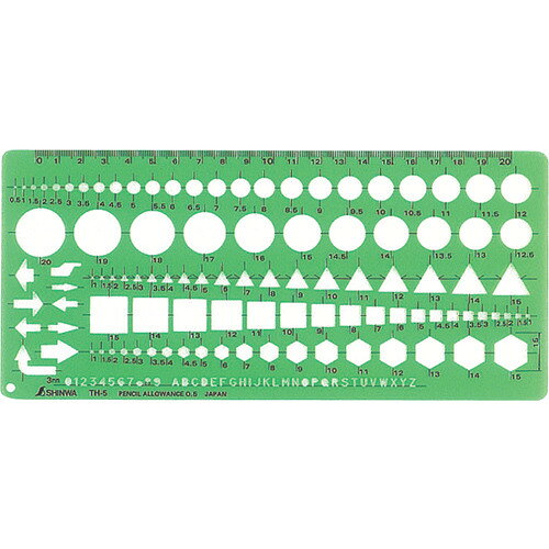 シンワ テンプレートTH-5 [66025] 販売単位：1