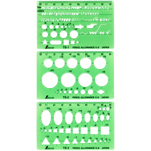 シンワ テンプレートTS-A [66034] 販売単位：1