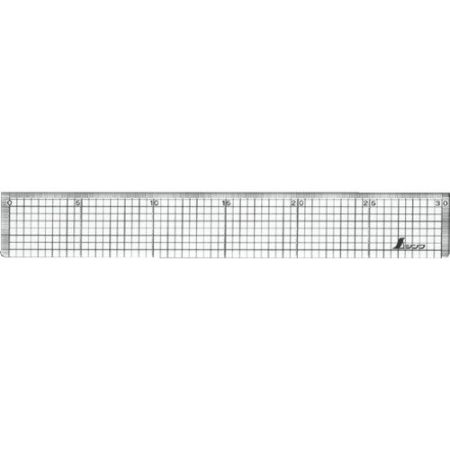 シンワ 方眼直定規30cm [77089] 販売単位：1