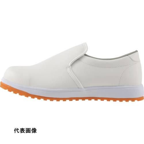 4991714680137｜5298151 [8566732265 ] 1足販売商品画像については実際の製品と異なる場合がございます。あくまでも商品のスペックをご確認の上ご注文をお願いいたします。※この商品は受注発注の商品です。その為メーカーに在庫がない場合がございます。その場合は大変申し訳ございませんがキャンセルとさせて頂きます。予めご了承下さい。5298151特長厨房器具や刃物等の落下に備えて先芯を搭載したセフティ厨房シューズです。用途一般作業に。仕様寸法(cm)：26.5色：ホワイト足幅サイズ：EEEE仕様2樹脂先芯耐油性ゴム底衝撃吸収抗菌・防臭中底軽量SPソール耐滑ソール材質_仕上先芯：樹脂先芯　甲被：合成皮革　靴底：EVA+ラバー甲被：合成皮革靴底：EVA+ラバー質量635.000G原産国中国JANコード4991714680137「ルーペスタジオ」では、拡大鏡(虫眼鏡/ルーペ)、双眼鏡、単眼鏡、望遠鏡などのレンズ製品を主に取り扱っております。工具製品は常には在庫しておらずお取りよせとなります。ご了承下さい。食品用作業靴 食品用作業靴ジーベック 関連商品へ