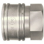 日東 TSPカプラ 鋼鉄製 ニトリルゴムSG(NBR)(おねじ取付用ソケット) 相手側R1(00848) [8TSF STEEL NBR] 8TSFSTEELNBR 販売単位：1 送料無料