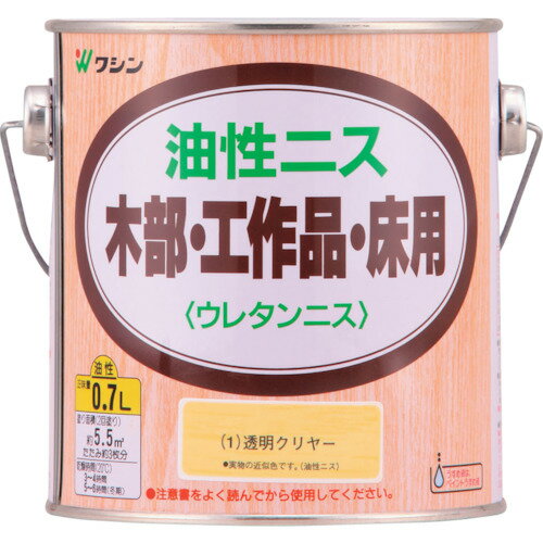 4965405210033｜531-6613 [901201 ] 1缶販売システム上、送料無料と表記されていても、沖縄県・離島宛、大型商品は追加料金をいただく場合があります。別途費用が発生する場合、システムの都合上ご購入時の自動配信メールには追加料金が含まれておりません。当店でご注文内容を確認し、別途メールにてご請求金額を連絡致します。商品画像については実際の製品と異なる場合がございます。あくまでも商品のスペックをご確認の上ご注文をお願いいたします。※この商品は受注発注の商品です。その為メーカーに在庫がない場合がございます。その場合は大変申し訳ございませんがキャンセルとさせて頂きます。予めご了承下さい。531-6613特長長年愛用されている耐久性に優れたニスです。仕様容量(L)：0.7乾燥時間：（20℃）：3〜4時間色：透明クリヤー塗り重ね回数：2回塗り塗布面積(［［M2］］)：約5.5平方メートル（畳約3枚）仕様2塗り面積（2回塗り）：約5.5平方メートル（畳約3枚）乾燥時間（20℃）：3〜4時間うすめ液：ペイントうすめ液、または難燃性ペイントうすめ液材質_仕上合成樹脂（ウレタン）、顔料（クリヤーを除く）、有機溶剤質量800.000G原産国日本JANコード4965405210033「ルーペスタジオ」では、拡大鏡(虫眼鏡/ルーペ)、双眼鏡、単眼鏡、望遠鏡などのレンズ製品を主に取り扱っております。工具製品は常には在庫しておらずお取りよせとなります。ご了承下さい。塗料 建物用塗料（油性）和信ペイント 油性ニス 関連商品へ