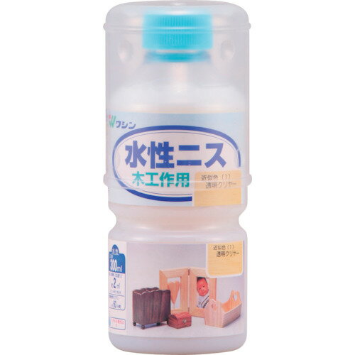 和信ペイント 水性ニス 透明クリヤー 300ml [910611] 910611 販売単位：1