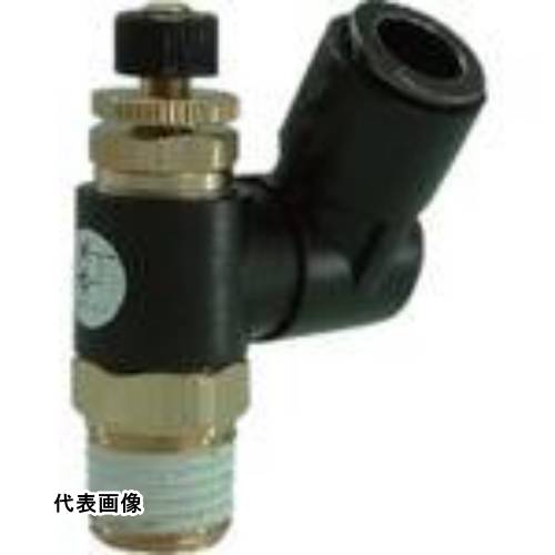樂天商城 - チヨダ フジスピードコントローラβ(樹脂)メーターイン 6mm・R1/4 [B6R-02SC-I] 販売単位：1