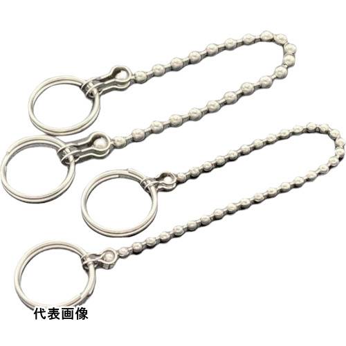 ラクテム ボールチェーン ステンレス 両側リング付 線径3.2 L500mm [BCR3.2-500] BCR3.2500 販売単位：1