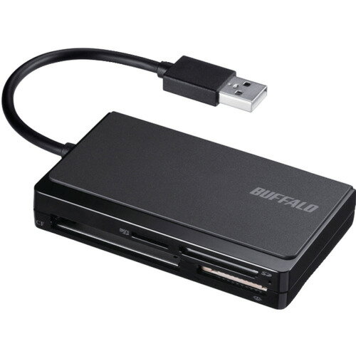 BAFFALO USB2.0 ޥɥ꡼ ֥Ǽǥ ֥å [BSCR300U2BK] BSCR300U2BK ñ̡1