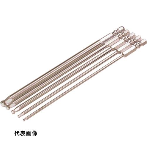 エイト 六角棒ビット テーパー 対辺6.35 溝9&13 3mmX160 単品 [EA-70 3MMX160] 販売単位：1